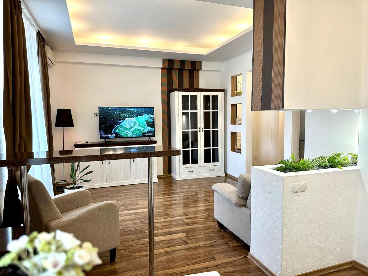 Lux Apartments In The City Center With A Coffee Machine, View Of A Theater, Near Zlata Plaza Ρίβνε Εξωτερικό φωτογραφία